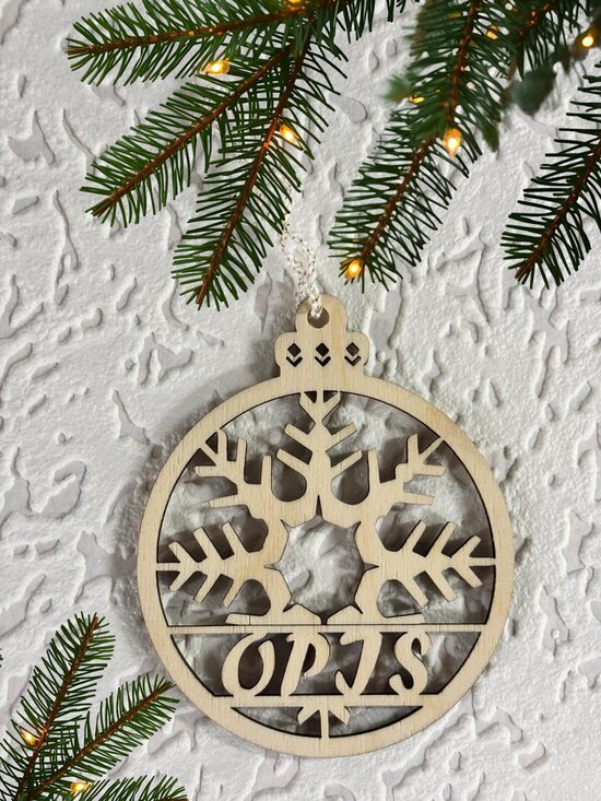 Ziemassvētku dekors, koka